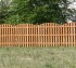 AFC Iowa City - Wood Fencing, 1013 6' overscallop board on board stained