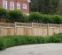 AFC Iowa City - Wood Fencing, 1063 Custom Solid with Accent Top