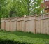 AFC Iowa City - Wood Fencing, 1064 Custom Solid with Accent Top