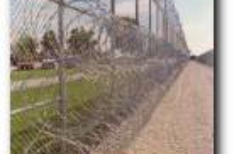 AFC Iowa City - High Security Fencing, 2105 concertina wire 3 coils