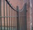 AFC Iowa City - Custom Gates, Courtyard Underscallop Estate Gate