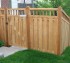 AFC Iowa City - Wood Fencing, Custom with wood picket accent