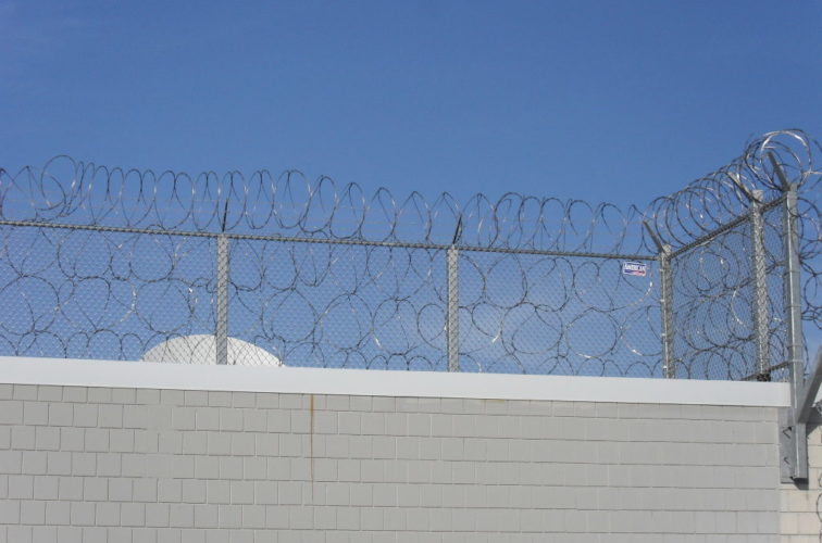 AFC Iowa City - High Security Fencing, Four Stack Concertina Wire