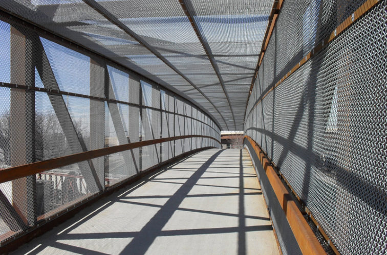 AFC Iowa City - Chain Link Fencing, Holdrege Street Bridge Inside