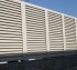 AFC Iowa City - Louvered Fence Systems Fencing, Steel Louvered Fence System