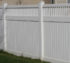 AFC Iowa City - Vinyl Fencing,Vinyl 6' private with picket accent 706