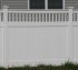 AFC Iowa City - Vinyl Fencing,Vinyl 6' private with picket accent 707